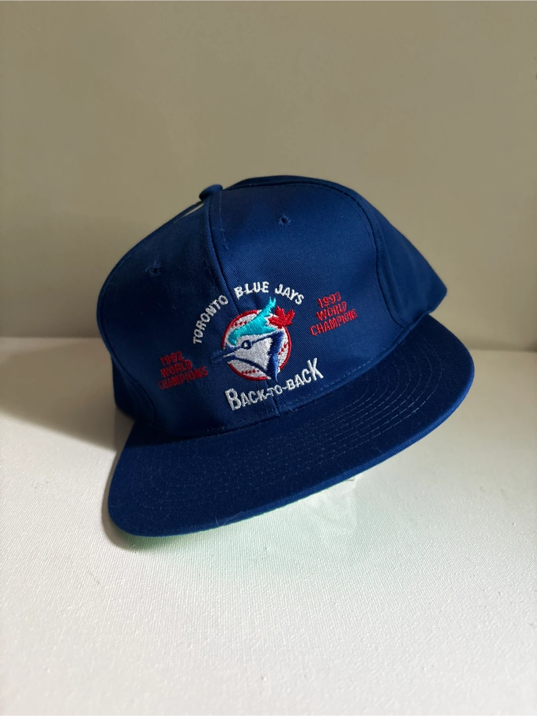 Vintage Toronto Blue Jays 90s snapback hat champions