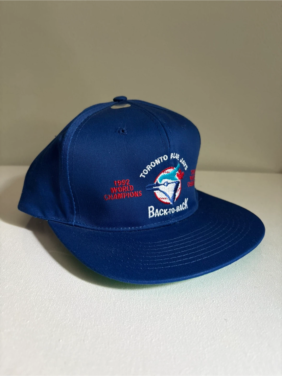 Vintage Toronto Blue Jays 90s snapback hat champions - photo 2