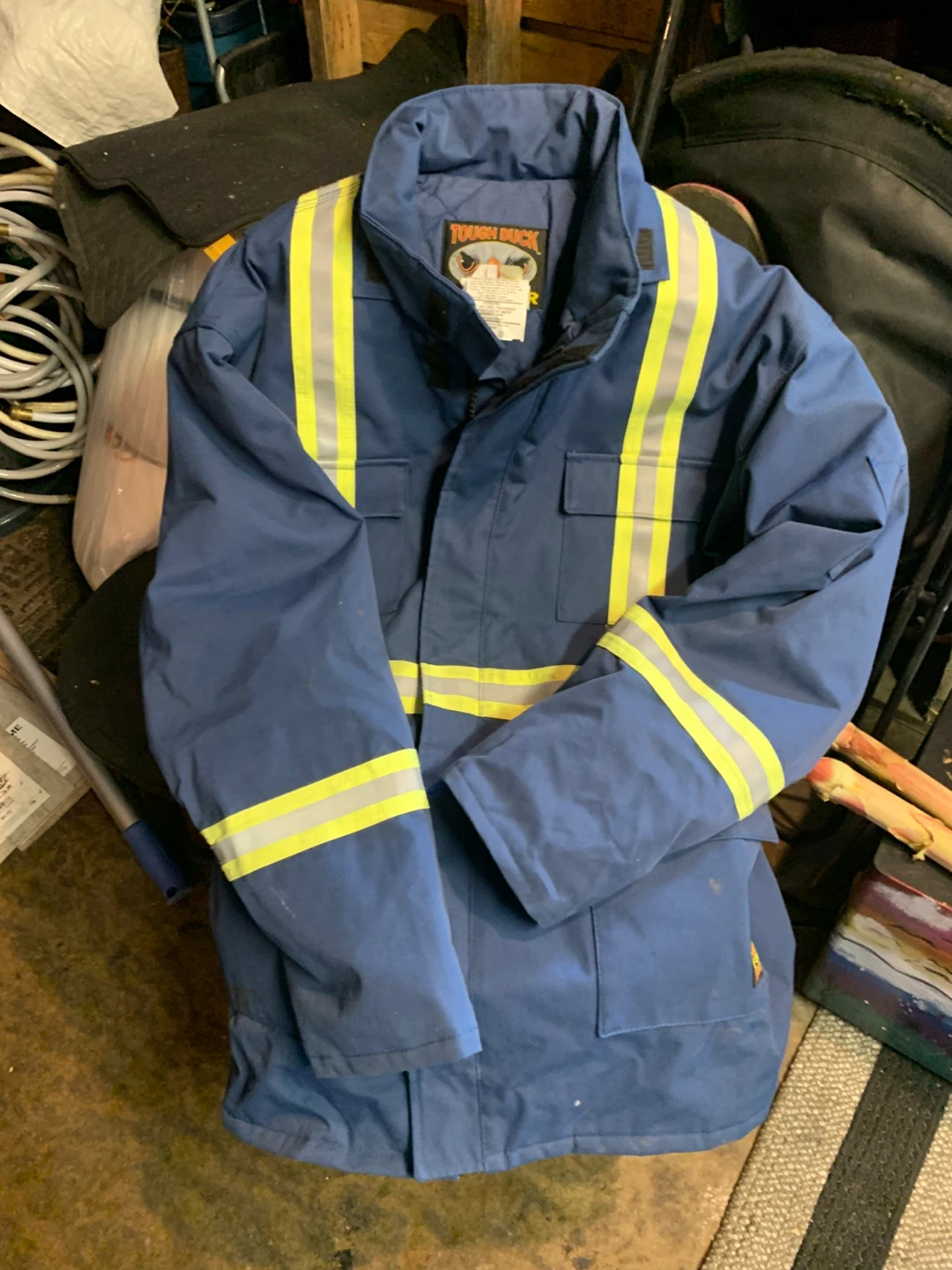 Tough Duck FR Work Jacket - Blue - 2XL