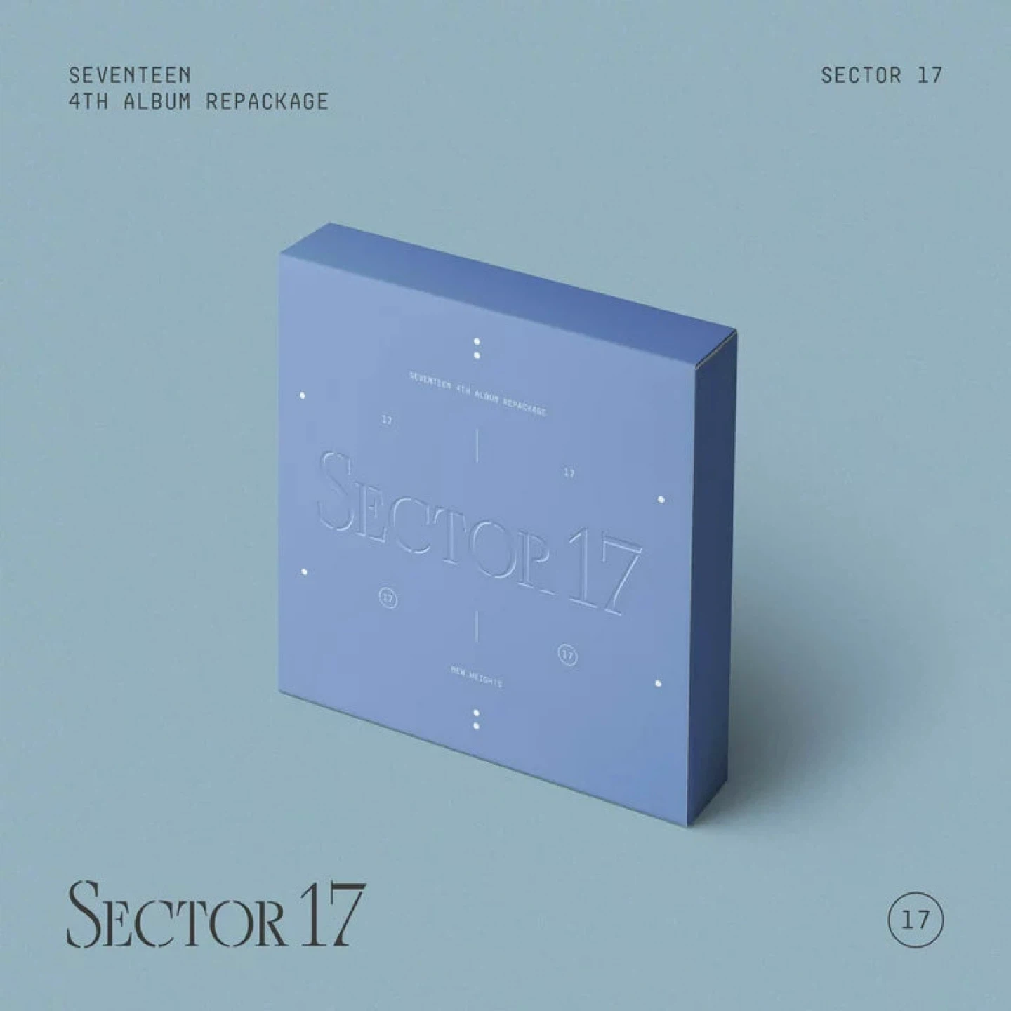 SEVENTEEN 4th Album Repackage 'SECTOR 17 [NEW HEIGHTS Ver.]
