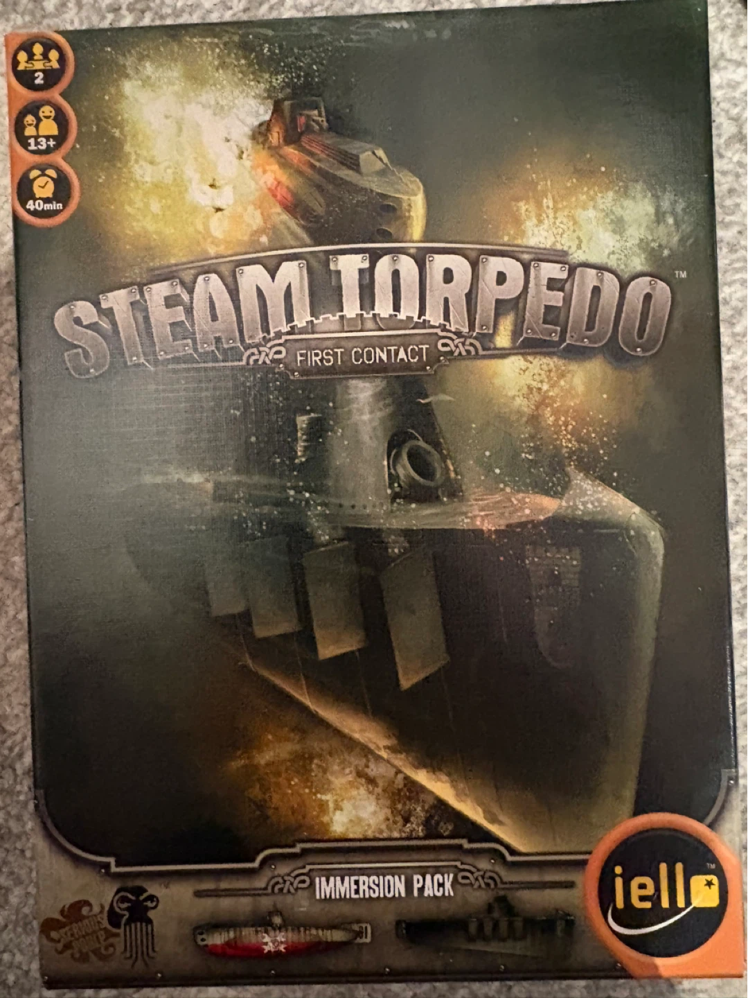 Steam Torpedo First Contact Immersion Pack Board Game