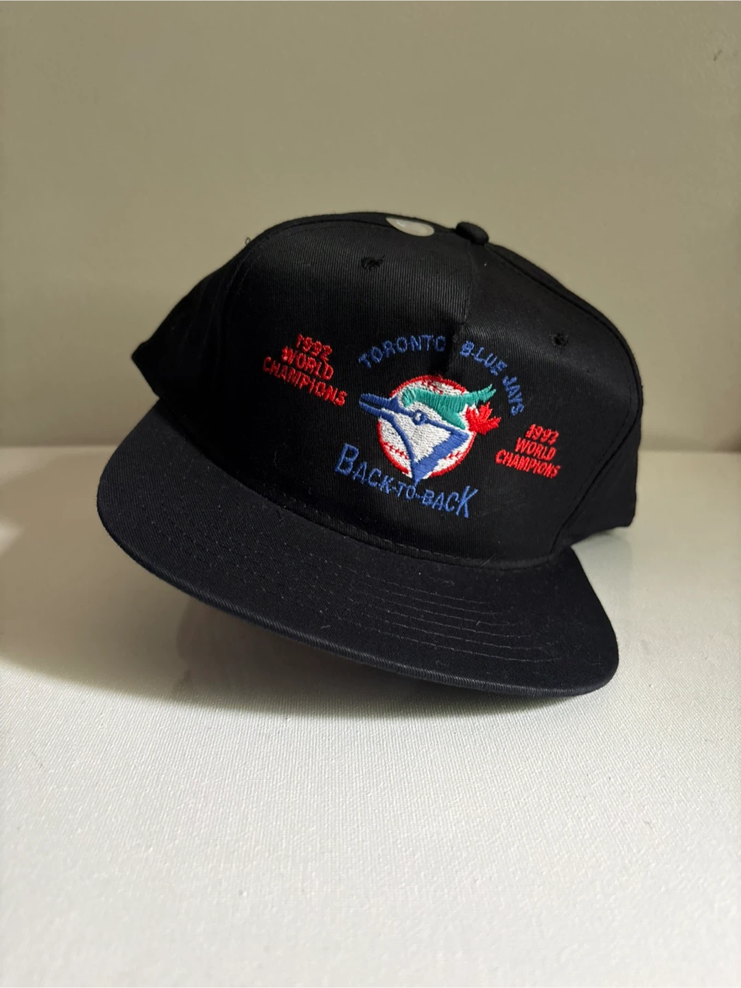 Vintage Toronto Blue Jays 90s snapback hat champions MLB - photo 5