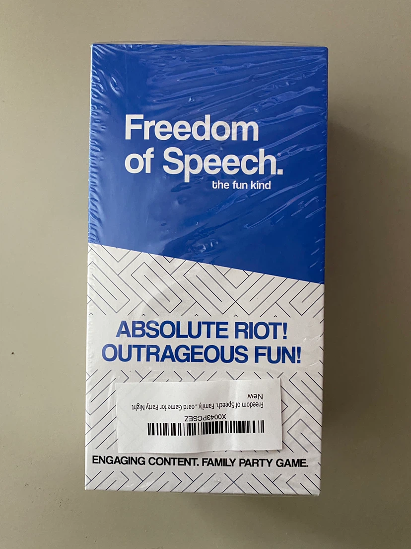 Freedom of Speech Card Game