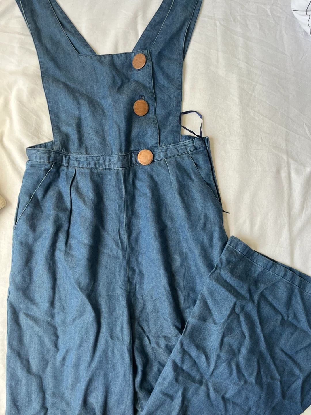 Pootie Jeans Denim Jumpsuit Size M