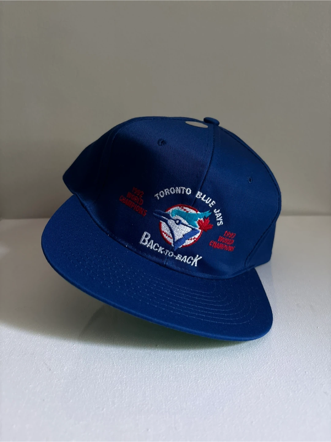 Vintage Toronto Blue Jays 90s snapback cap champions MLB