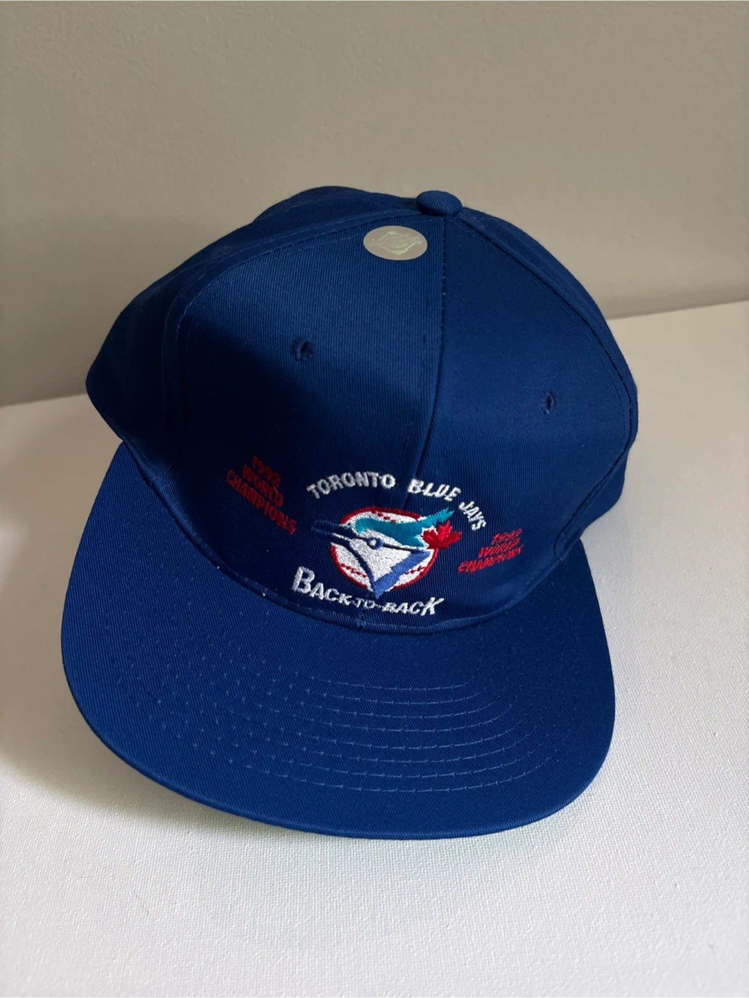 Vintage Toronto Blue Jays 90s snapback cap champions MLB - photo 3