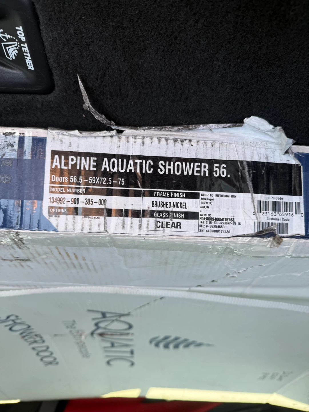 Alpine Aquatic Shower Door Sliding - photo 3