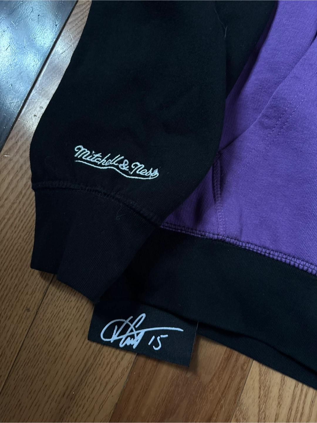 Toronto Raptors Vince Carter hoodie M Mitchell and Ness - photo 5