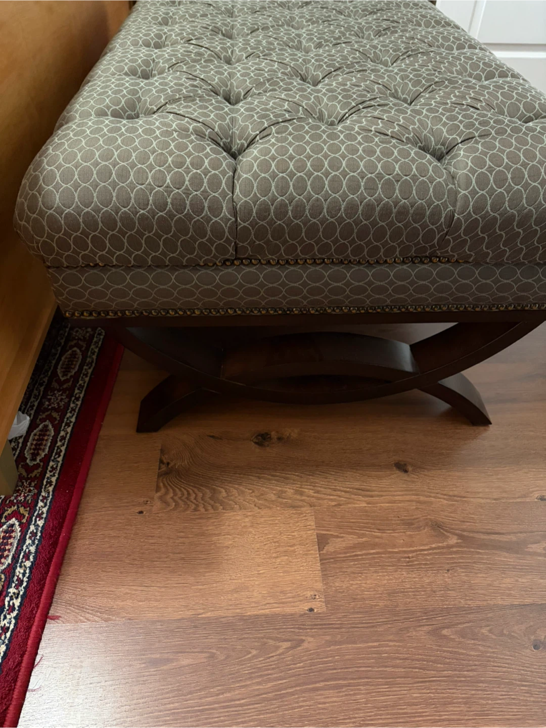 Tufted Ottoman Bench - photo 2