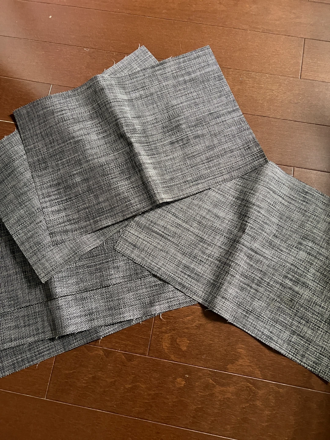 Grey Woven Placemats 12 pieces - photo 3