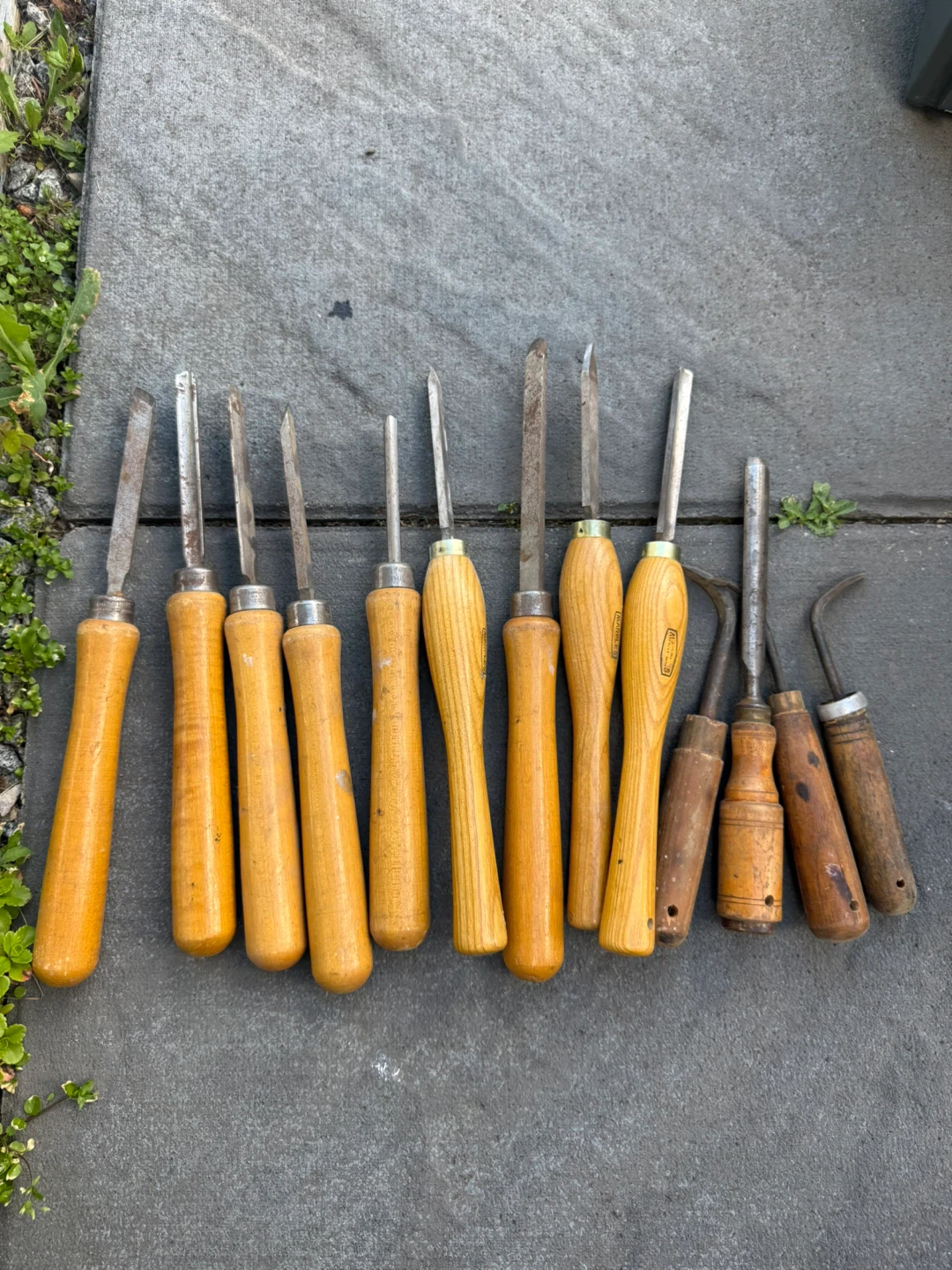 Vintage Wood Carving & Woodturning Chisel Set – Marples & More