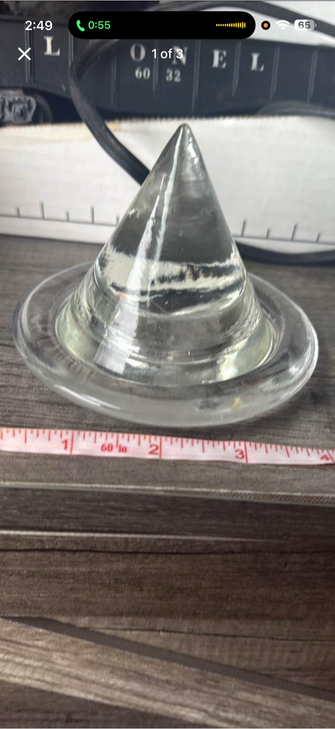 Glass Tea light candle base