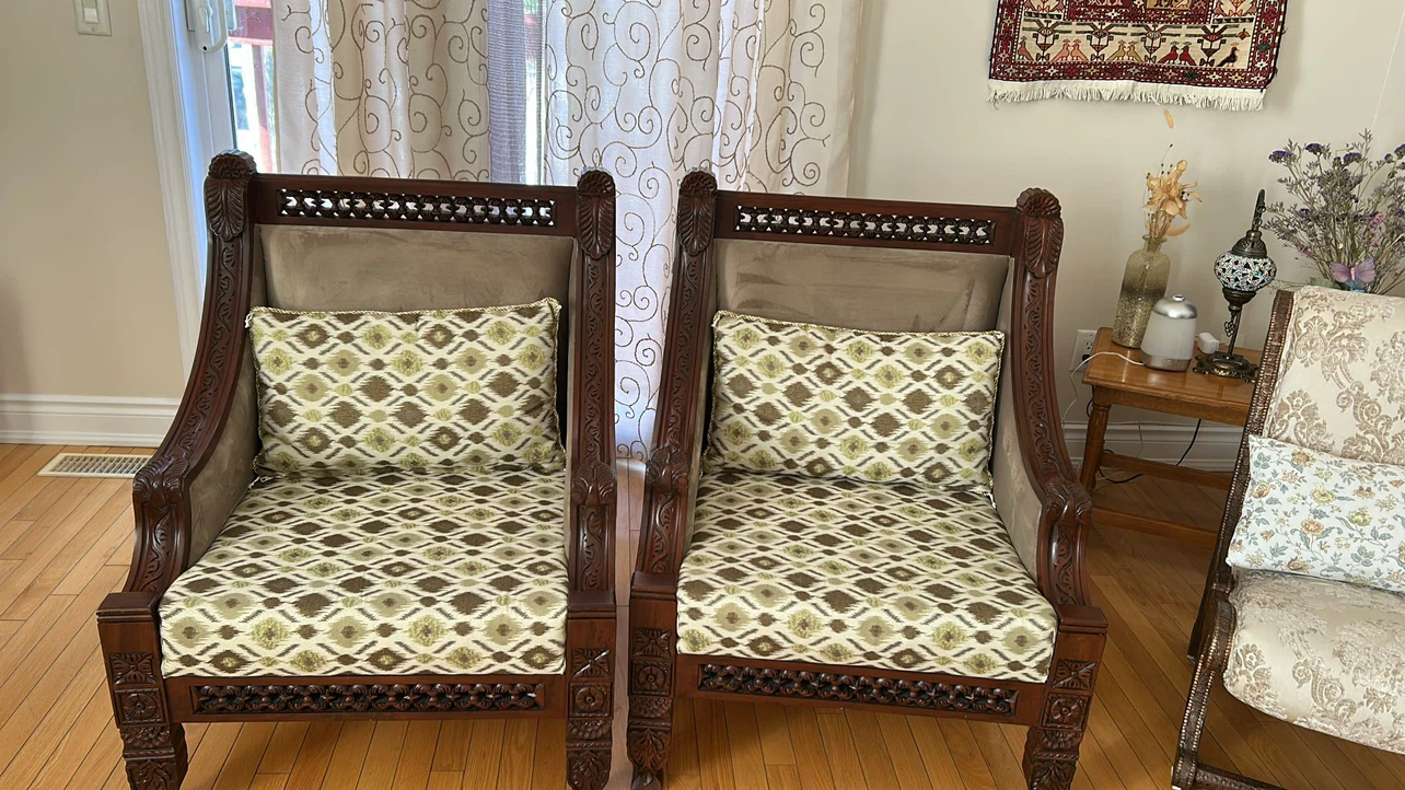 Antique Accent Chairs - Set of 2 - photo 2