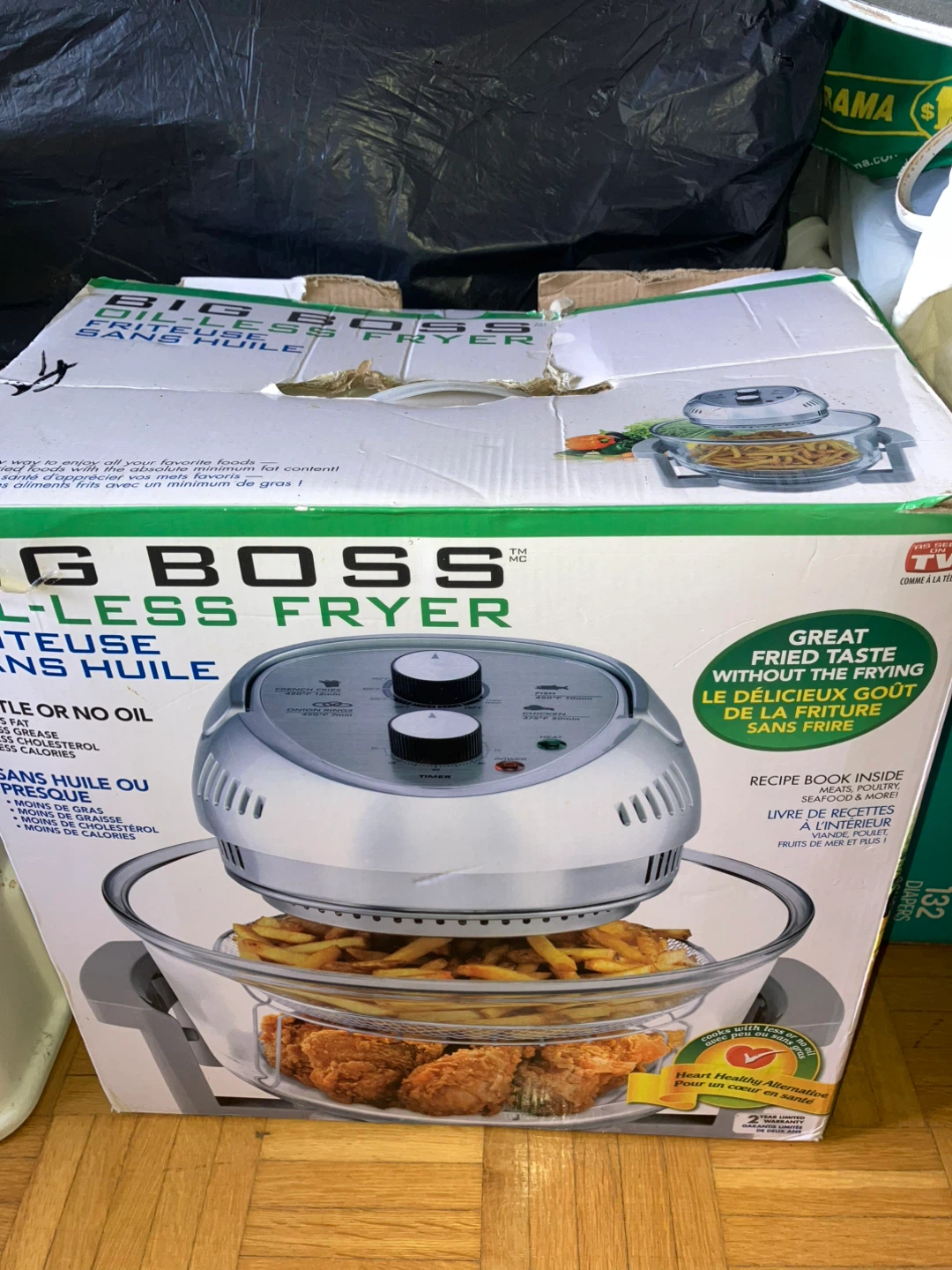 Big Boss Oil-Less Fryer