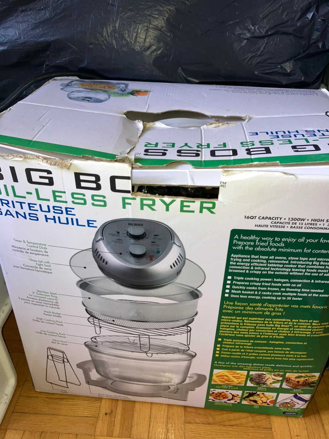 Big Boss Oil-Less Fryer - photo 2