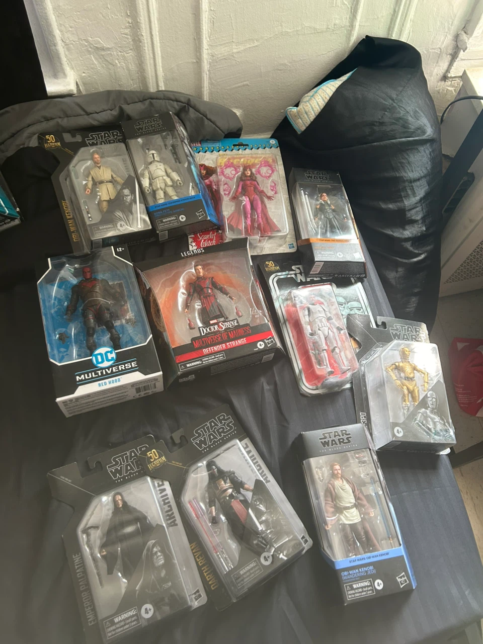 Star Wars & Marvel Legends Action Figures Lot
