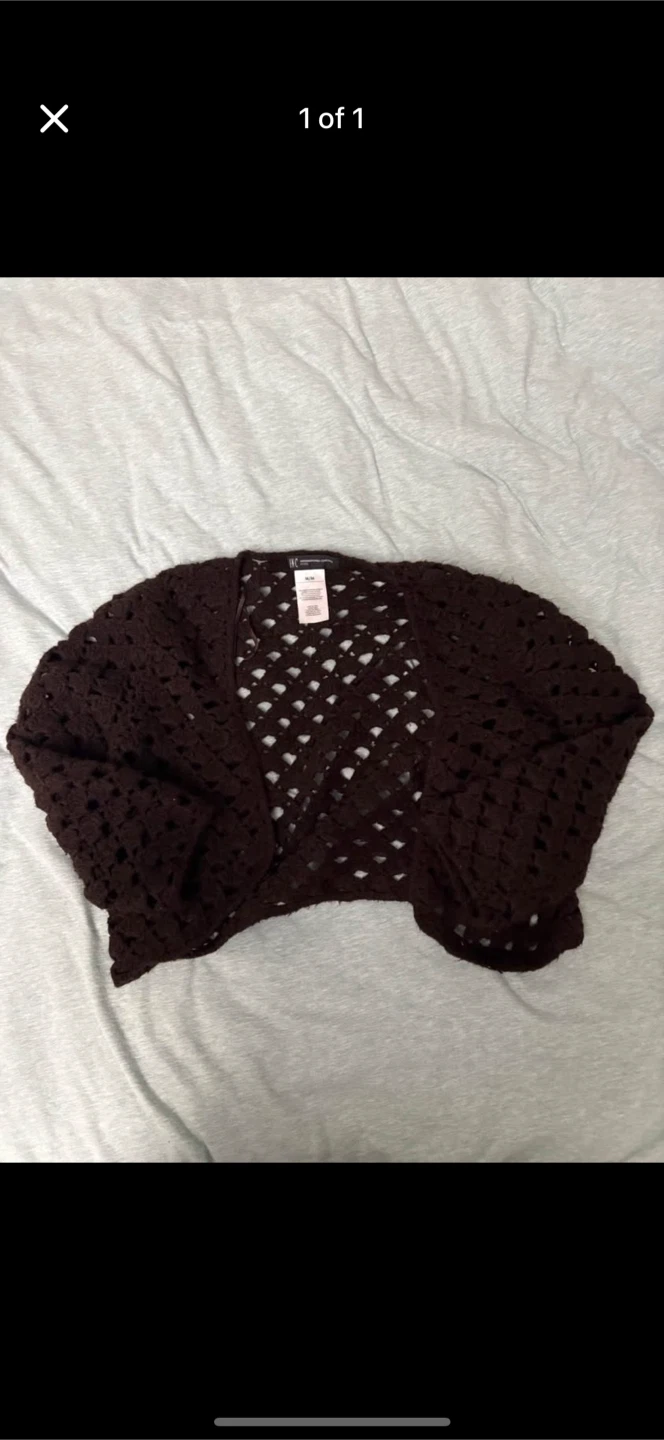 INC beautiful, brown cardigan (size M women’s)