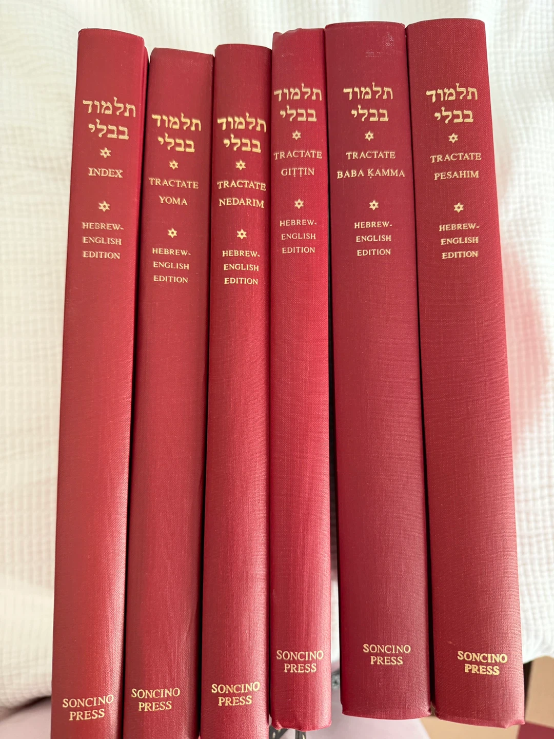Soncino Hebrew-English Babylonian Talmud – 30 Volume Set (1990) - photo 4