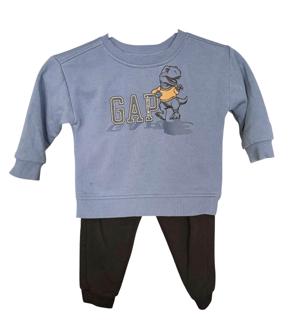 Baby Gap Dinosaur Sweatshirt and Pants Set
