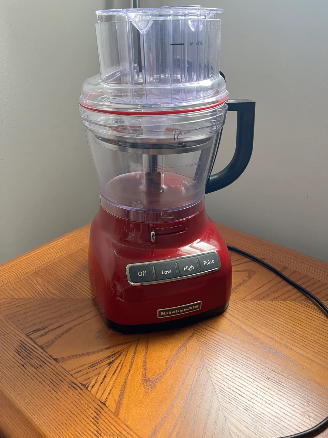 KitchenAid Red Food Processor