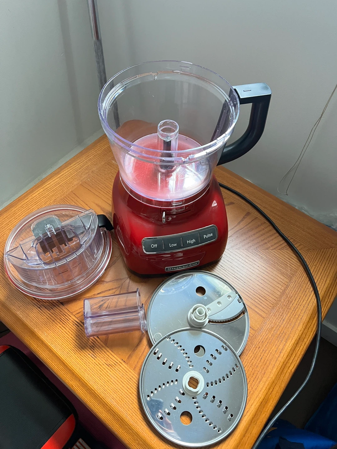KitchenAid Red Food Processor - photo 2