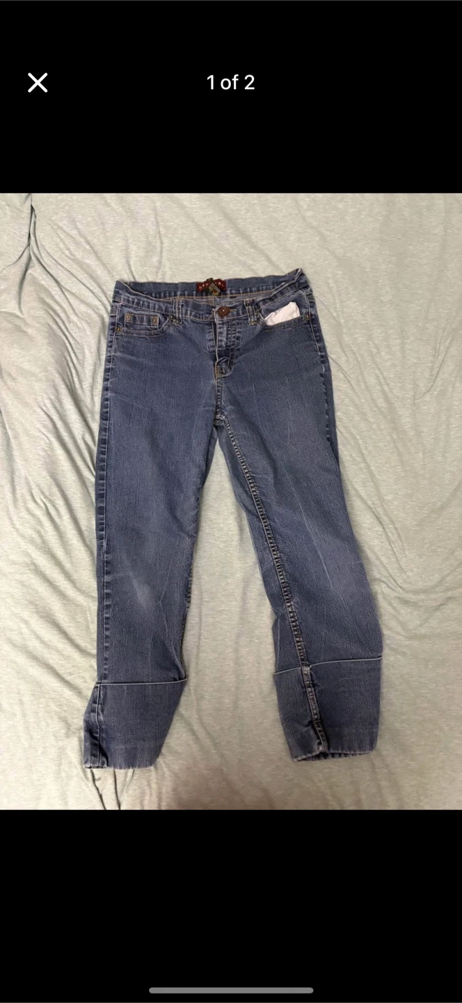 Nevada pretty dark blue jeans (size 3/4 women’s