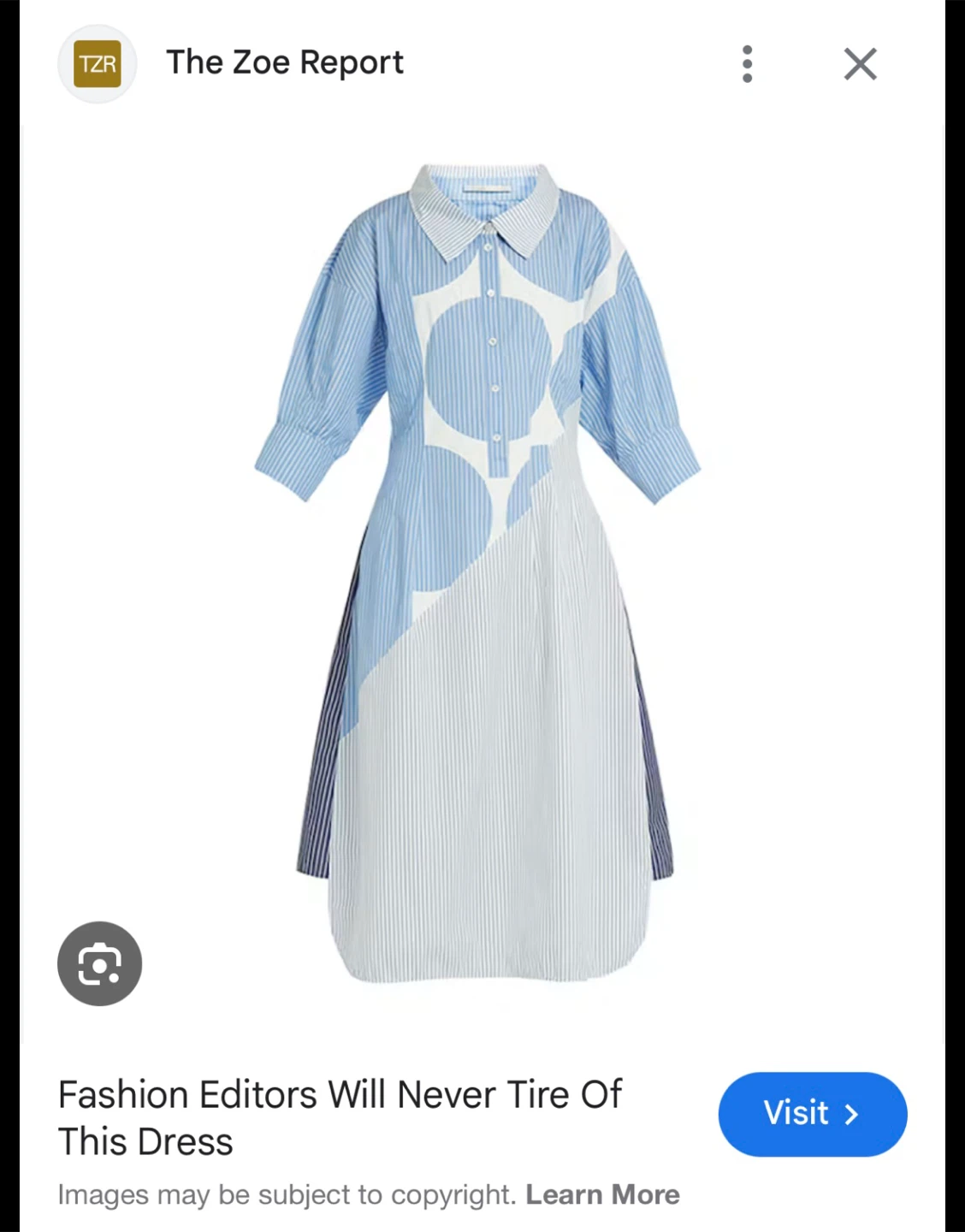 Stella McCartney Cotton Shirt Dress