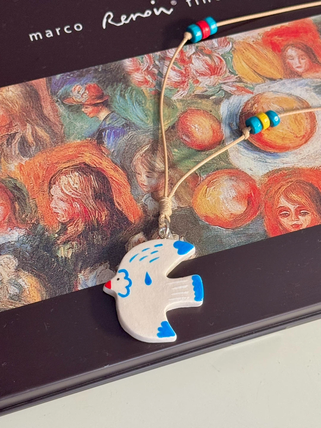 100% handmade clay necklace - photo 2