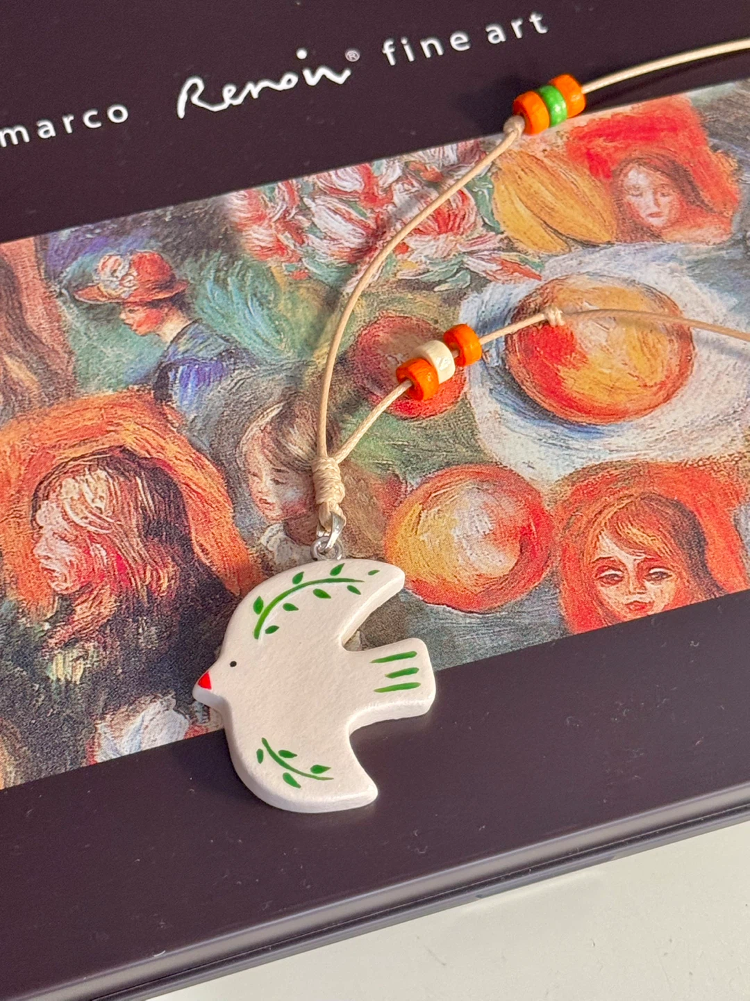 100% handmade clay necklace - photo 3