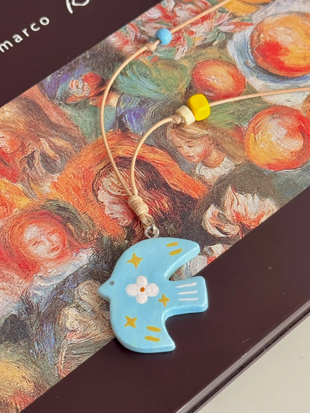 100% handmade clay necklace - photo 4