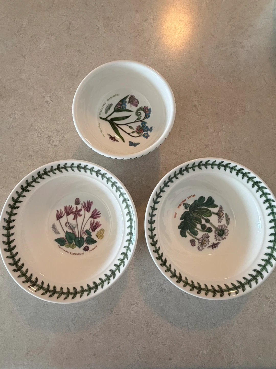 Portmeirion Botanic Garden Bowls Set of 3