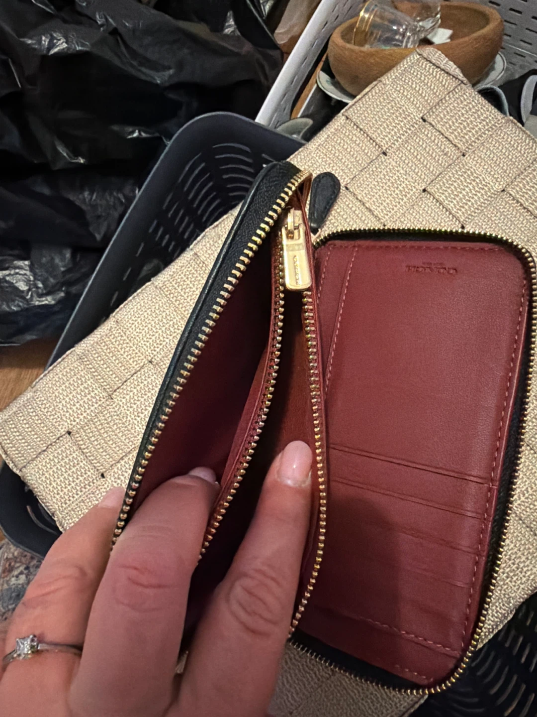 Coach Zip Around Wallet - photo 4