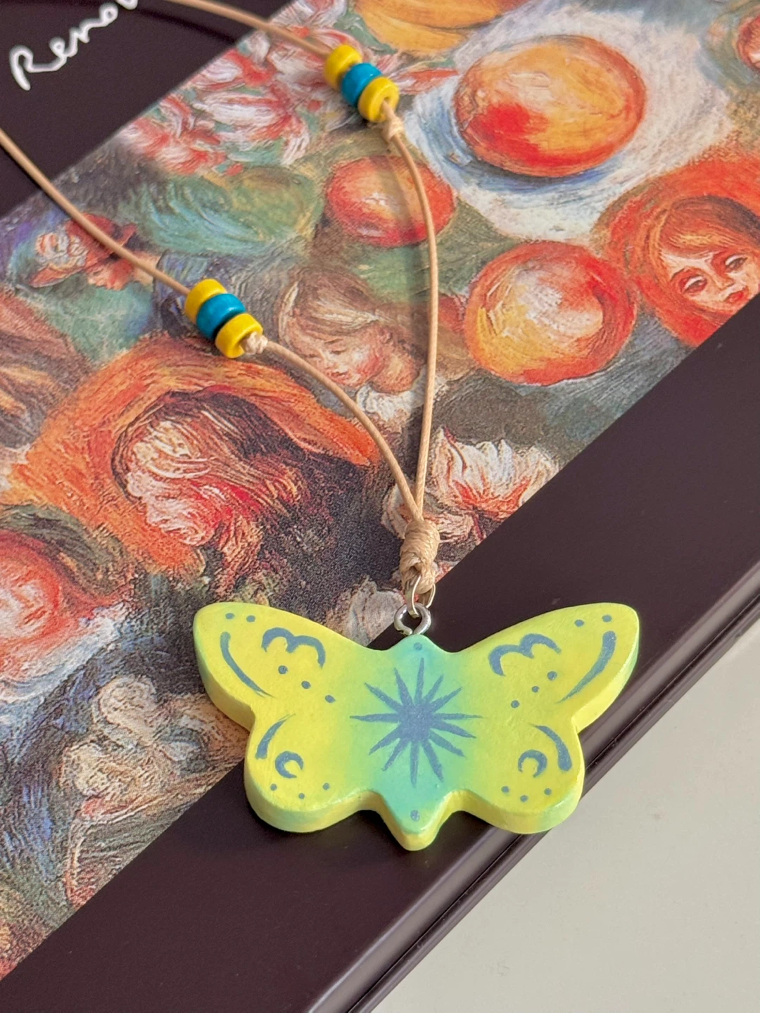 100% handmade clay necklace - photo 5