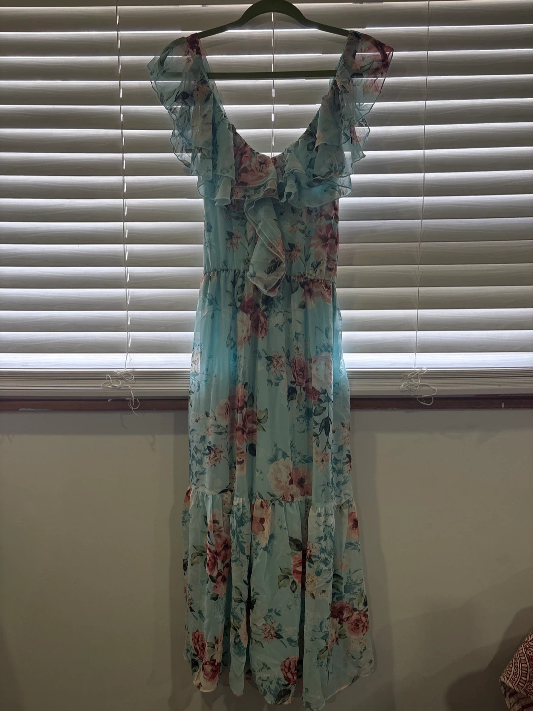 Suzy Shier Floral Maxi Dress XL/TG