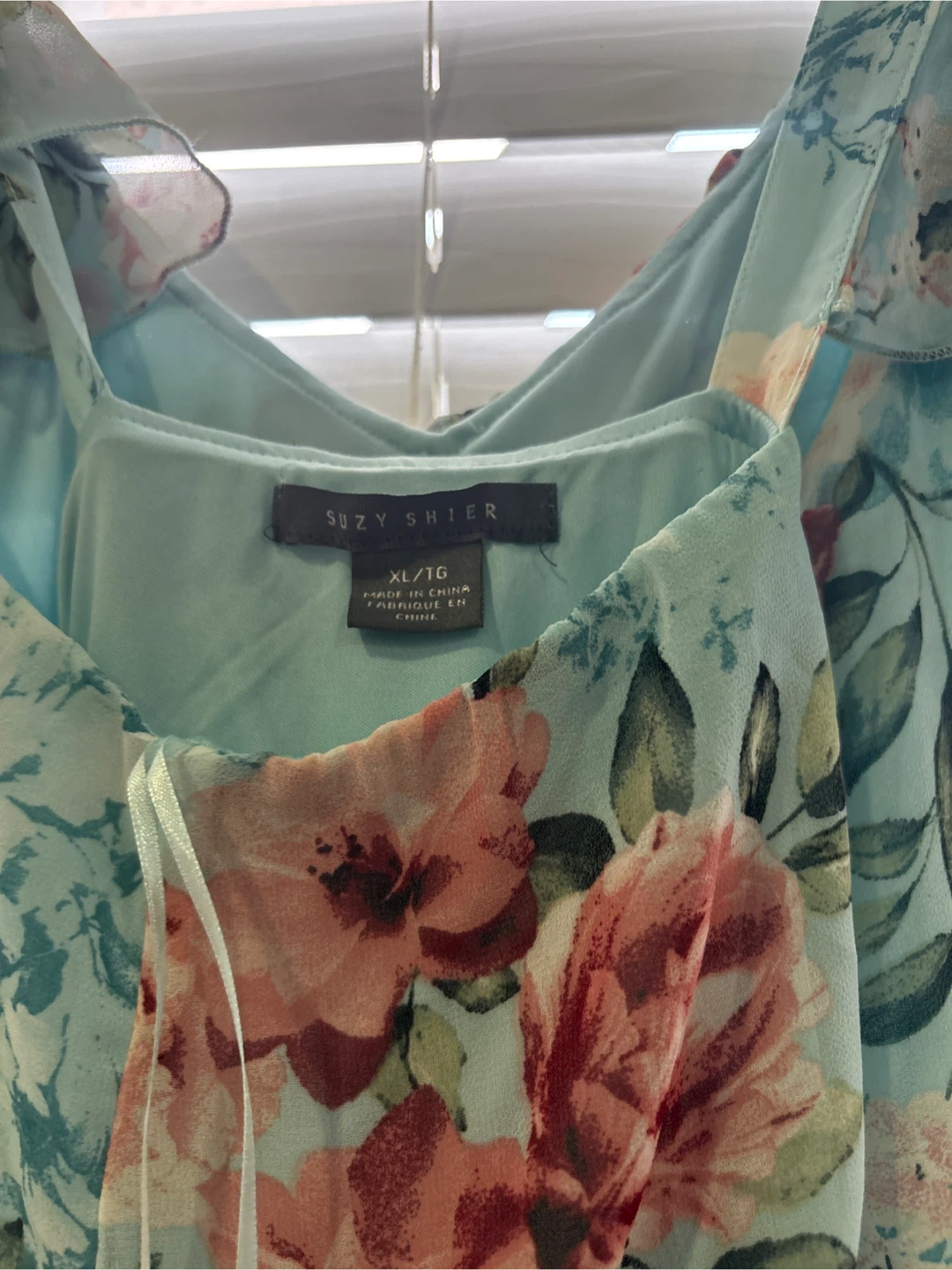 Suzy Shier Floral Maxi Dress XL/TG - photo 3