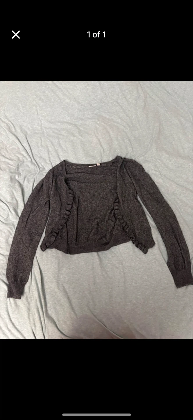 ESpirit beautiful grey cardigan (size s women’s