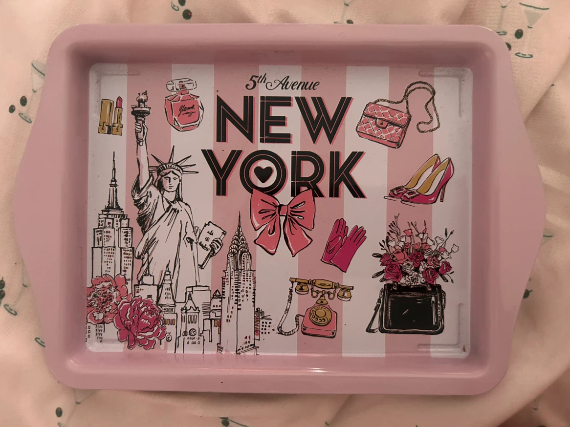 New york mini tray