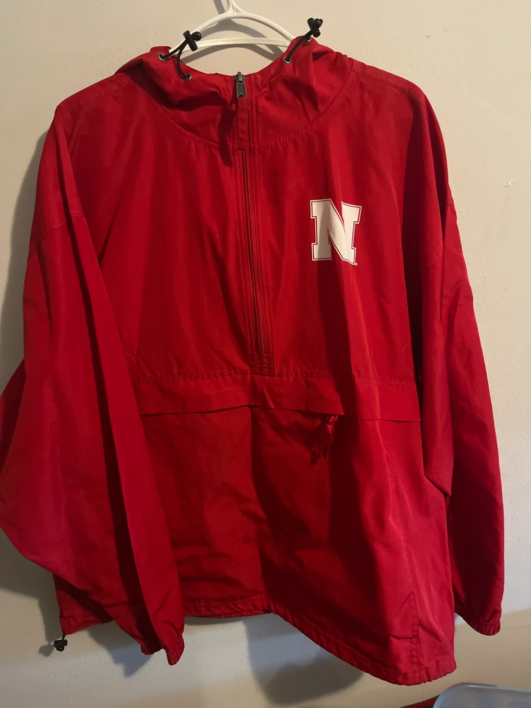 Champion Nebraska Huskers Anorak Jacket XL