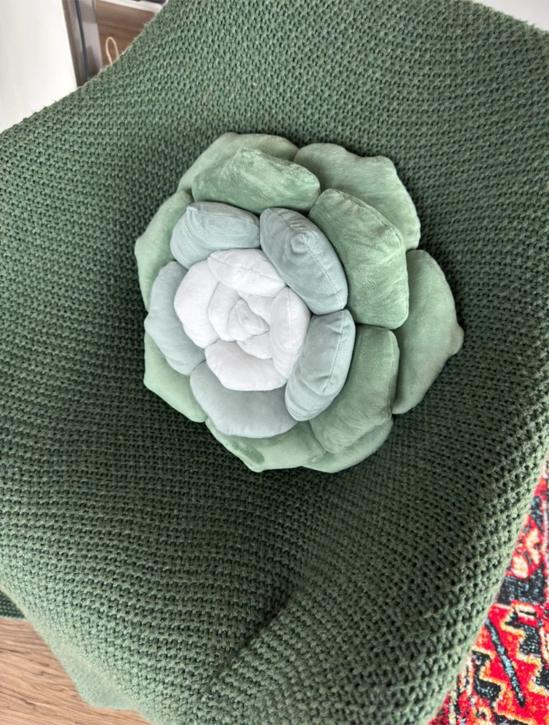Cozy Succulent Plush Pillow - photo 2