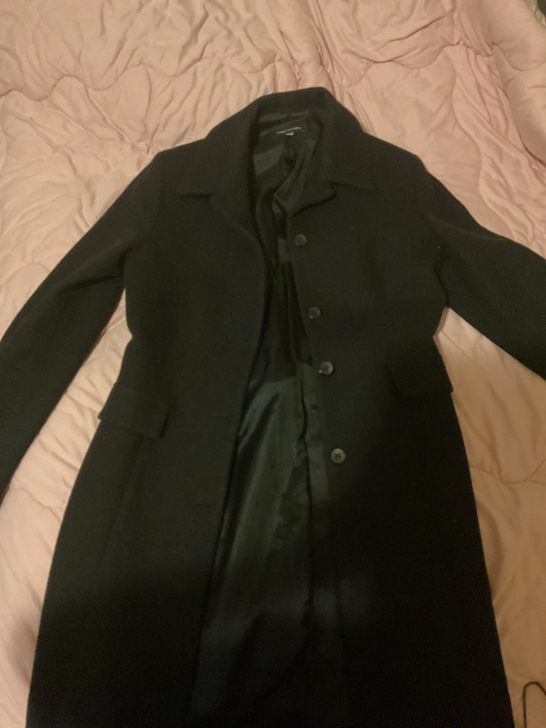 Women's Black Trench Coat