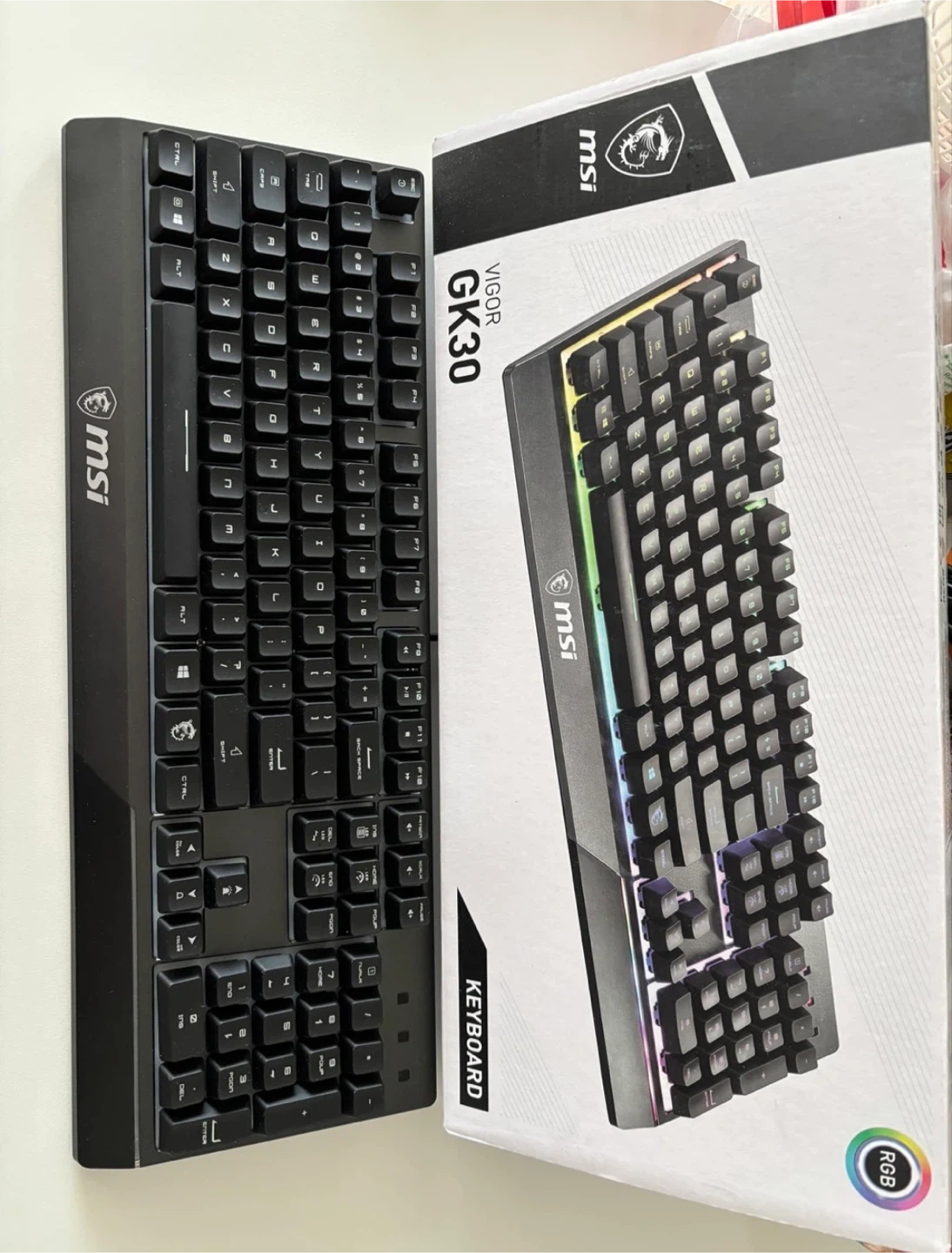 [LAST CHANCE - 5 DAYS LEFT] MSI Vigor GK30 RGB Gaming Keyboard - photo 4