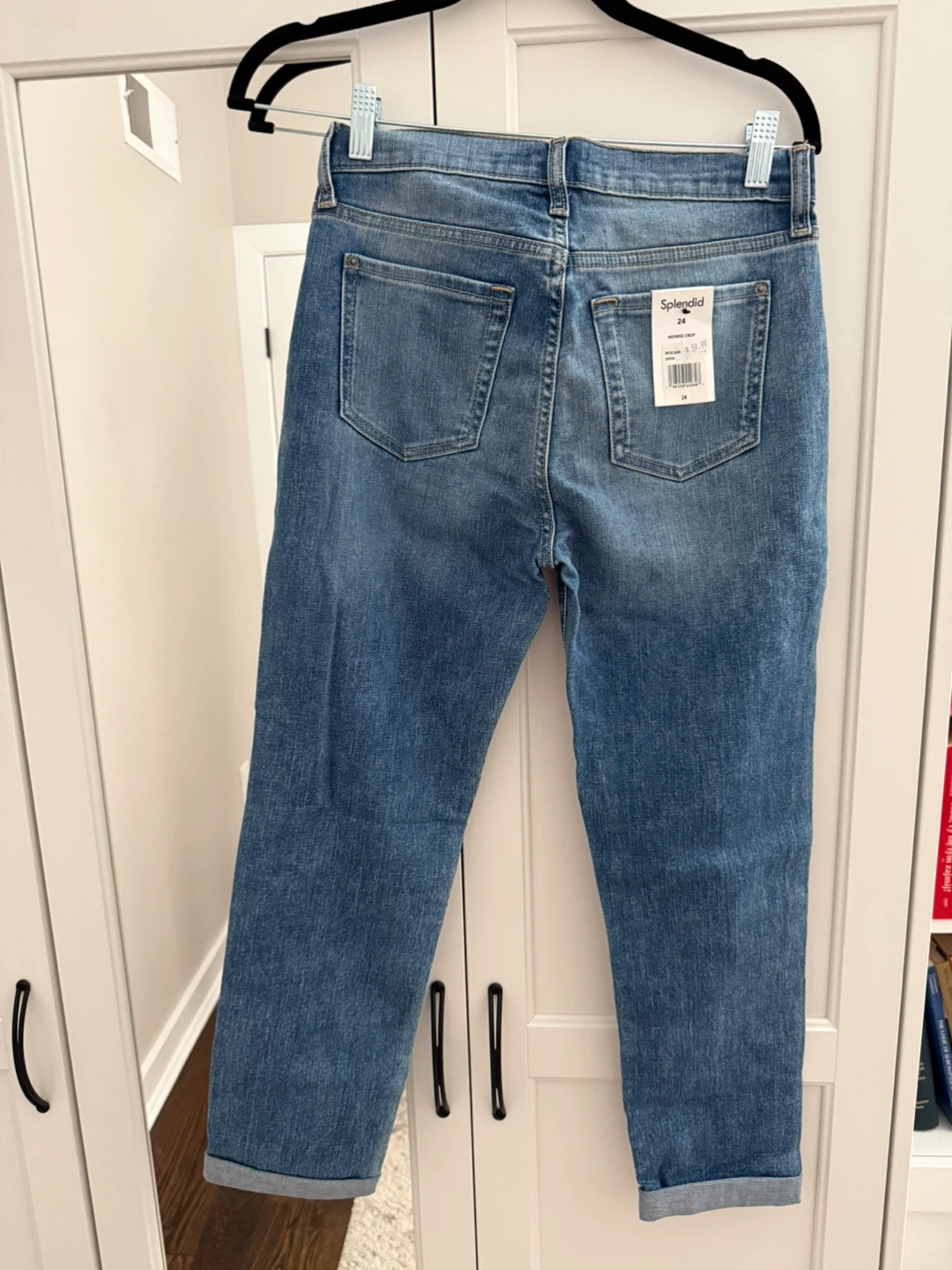 Splendid Women's Midrise Crop Jeans Size  24 NEW - photo 2