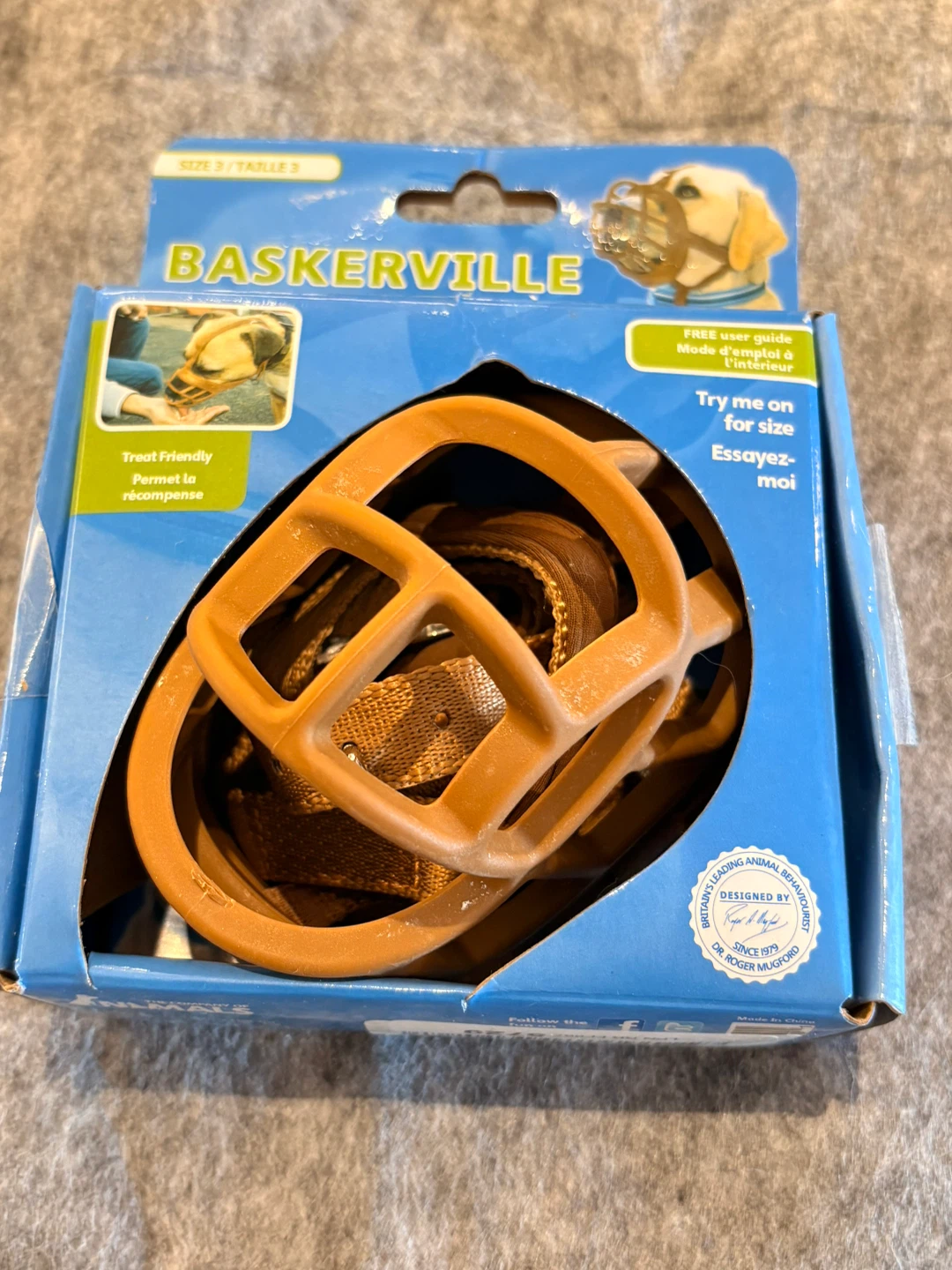 Baskerville Ultra Dog Muzzle - Size 3 - photo 3