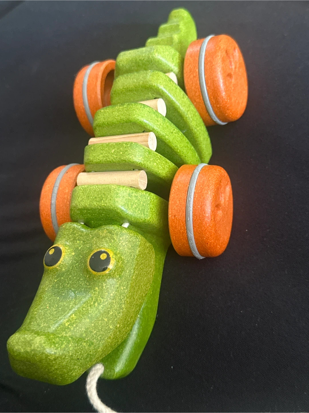 PlanToys Wooden Pull Toy Alligator - photo 3