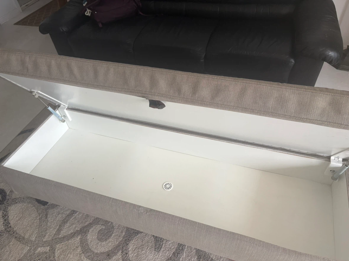 Storage Bench Ottoman - photo 4