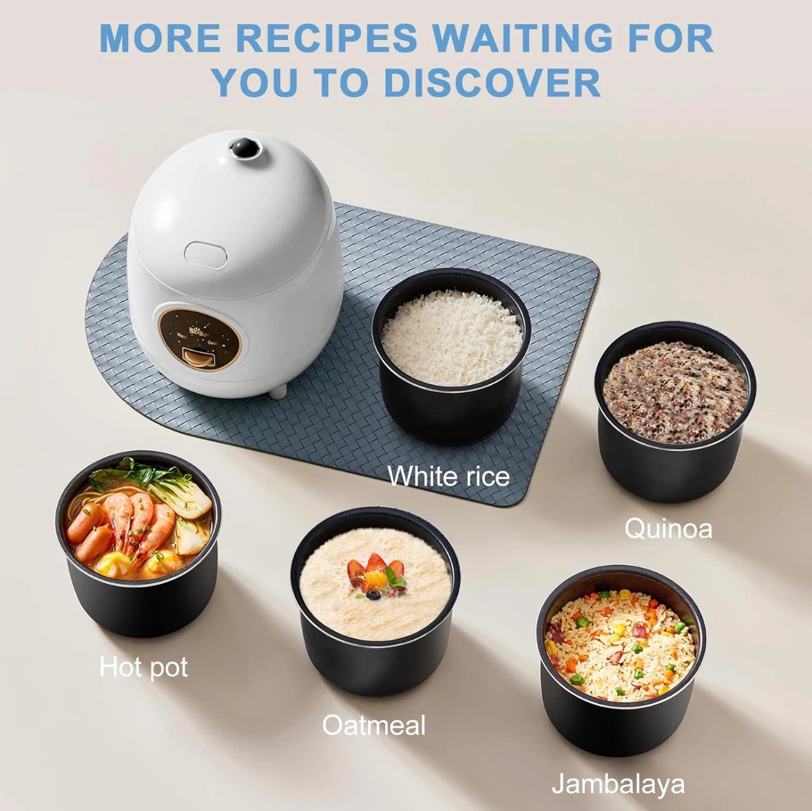 [LAST CHANCE - 5 DAYS LEFT] 2-Cup Rice Cooker & Multi-Cooker - photo 3