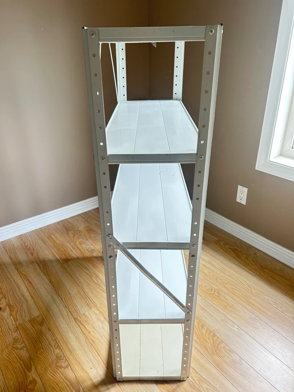 Stand Alone 5-Shelf Metal Shelving Unit - photo 4