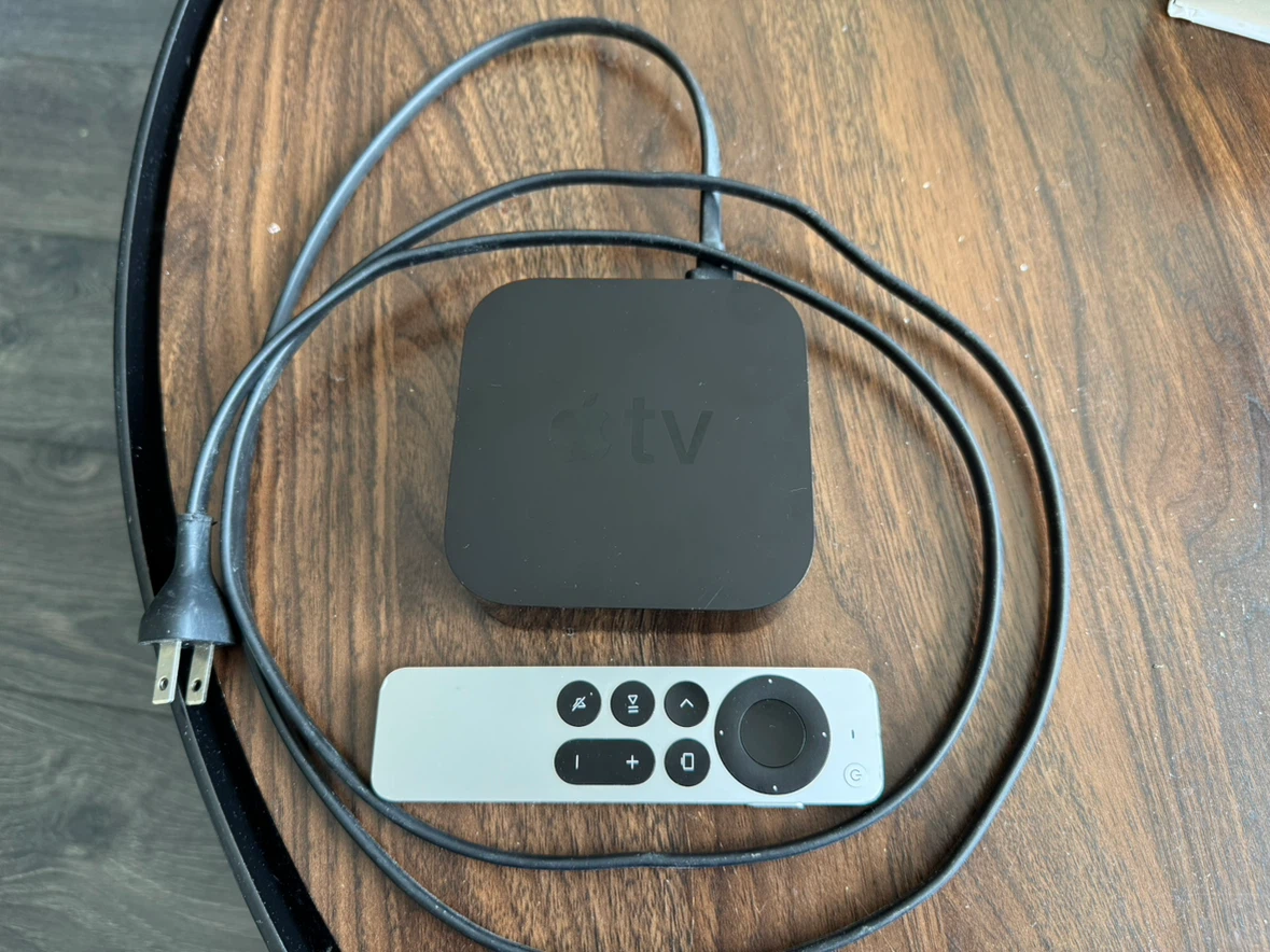 Apple TV 4K with latest Siri Remote