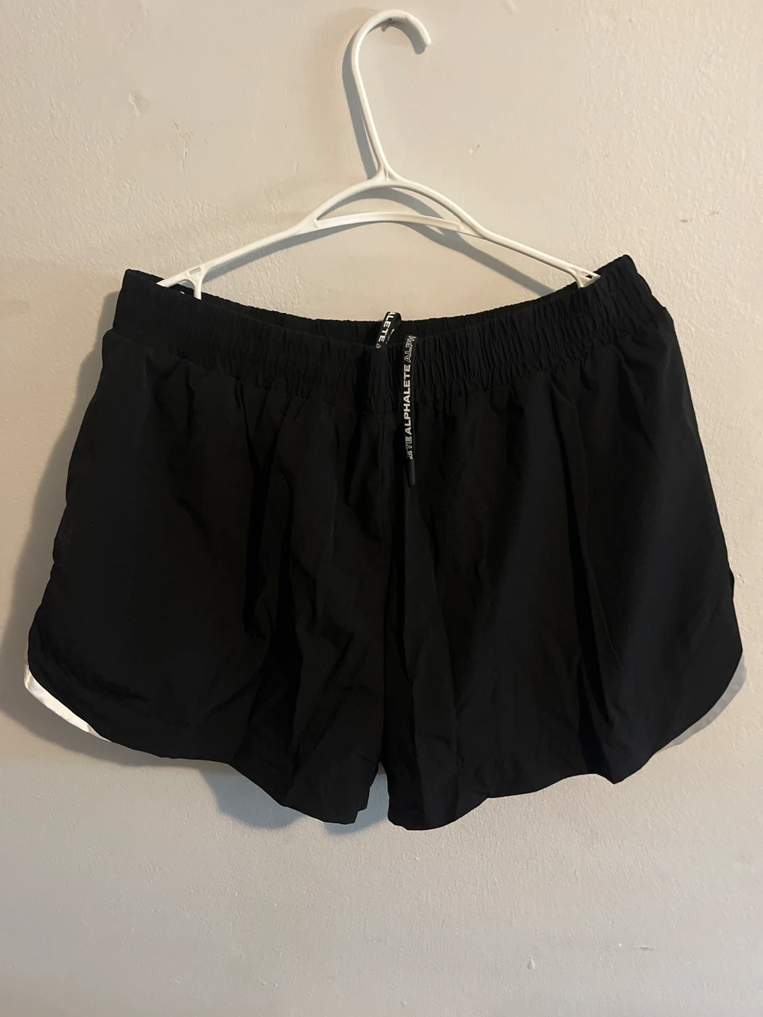 Alphalete Athletics Black Running Shorts