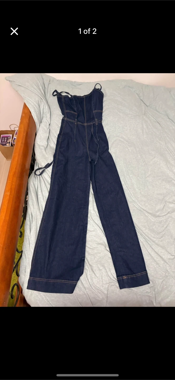 Blue notes piece denim pants and top BRAND NEW (size xs women’s)